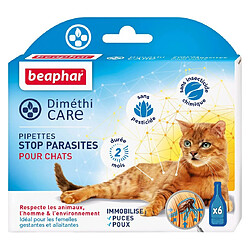 Beaphar DiméthiCARE Pipettes pour chat antiparasitaires