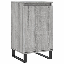 Maison Chic Buffet,Meuble de Rangement,commode pour salon,Cuisine sonoma gris 40x35x70 cm bois d'ingénierie -MN56937