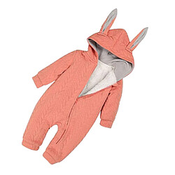 Acheter 1 Pc Lapin Escalade Vêtements Unisexe Bébé Nouveau-né Barboteuse Coton Fermeture éclair Nouvelle Orange 66