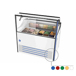 Vitrine de Présentation de Crème Glacée Blanche DELIGHT 6 LITE - IARP