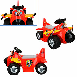 Voiture électrique pour enfants Mickey Mouse Batterie Avion 6 V pas cher