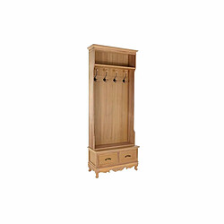 Meuble d'Entrée avec 2 Tiroirs DKD Home Decor 81,5 x 36,5 x 201 cm Sapin Naturel Bois MDF