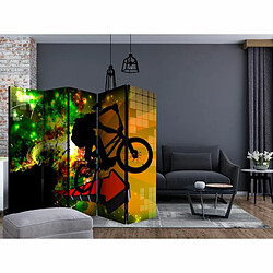 Paris Prix Paravent 5 Volets Bicycle Tricks 172x225cm