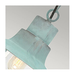 Avis Elstead Lighting Suspension extérieur Sheldon Verre,Laiton massif Vert-de-gris