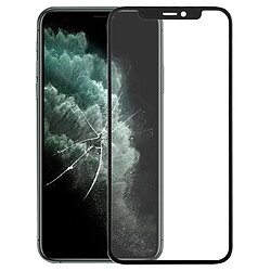 Wewoo Écran avant lentille en verre pour iPhone 11 Pro noir