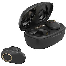 Chrono Casque Bluetooth 5.0, Casque sans fil, 9D Son stéréo Écouteurs intra-auriculaires IPX7, Charge rapide USB-C, Contrôle tactile, lecture de 20 heures 