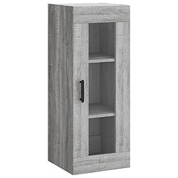 Maison Chic Armoire murale,Meuble de Rangement pour salon,cuisine sonoma gris 34,5x34x90 cm -MN72782