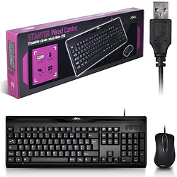 Starter Pack Clavier Souris Casque universel pour PC et consoles de jeu