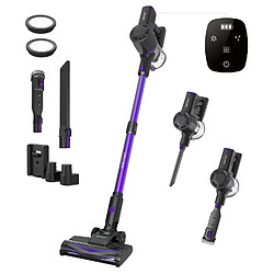 Proscenic Vactidy V8 Pro Aspirateur à Main - 25000Pa Puissance d'aspiration 35min Autonomie 66dB de Bruit 2200mAh Batterie - Noir violet