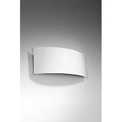 Luminaire Center Applique murale Magnus Acier blanc 2 ampoules 8cm