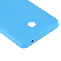 Wewoo Coque arrière bleu pour Nokia Lumia 630 Cache Batterie Arrière pièce détachée pas cher