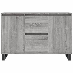 Acheter vidaXL Buffet sonoma gris 104x35x70 cm bois d'ingénierie