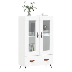 Avis Maison Chic Buffet,Meuble de Rangement,commode pour salon,Cuisine blanc 69,5x31x115 cm bois d'ingénierie -MN50054