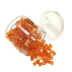 Wewoo Orange 100 PCS Anpwoo Amp01 RJ45 Connecteur Fiche Modulaire