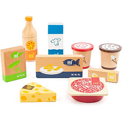 Small Foot Set de Produits Frais et surgelés en Bois