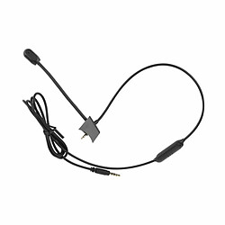 Acheter Microphone Portable 3.5Mm Jack Multifonctionnel Antibruit Microphone Gaming Headset Accessoires Bose Qc35 Qc35Ii Noir