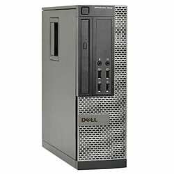 PC Dell 7010 SFF Core I5-3470 3.2GHz 4Go 240Go SSD DVD Wifi W7 - Occasion