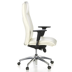 Avis Siège de bureau / Fauteuil de direction MURANO 20, cuir ivoire hjh OFFICE