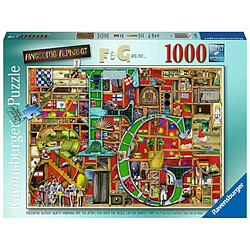 Ravensburger Colin Thompson ? Puzzle Alphabet Awesome F & G 1000 pièces pour Adultes et Enfants à partir de 12 Ans 