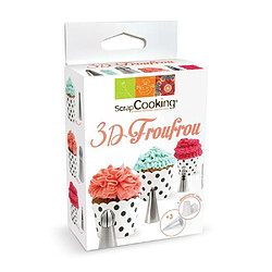 Scrapcooking Kit douilles 3D froufrou