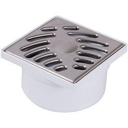 siphonnette - avec grille inox - sortie verticale docia - diamètre 50 / 40 mm pvc - nicoll sihj10i