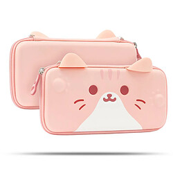 Acheter Étui De Transport Mignon Patte De Chat Compatible Avec Nintendo Switch Slim Style Rose