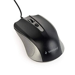 Gembird MUS-4B-01-GB souris USB Optique 1200 DPI Droitier (Gembird optical mouse MUS-4B-01-GB, 1200 DPI, USB, Black/spacegray)