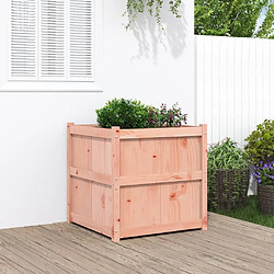 Maison Chic Jardinière,Bac à fleurs - pot de fleur 70x70x70 cm bois massif de douglas -GKD54256