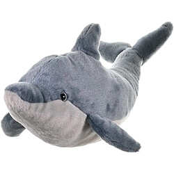 Wild Republic peluche Dauphin de 30 cm gris blanc