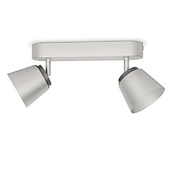 Spot de plafond LED 8 W blanc chaud Philips Lighting 533421716 chrome (mat) pivotable, inclinable