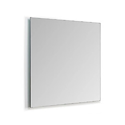 Miroir rectangulaire Emuca Centaurus avec éclairage décoratif à led 60x80cm 14W 4000K aluminium et verre 