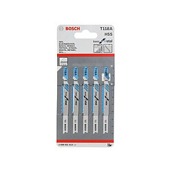 Lames de scie sauteuse Bosch T 118 A Basic pour le métal