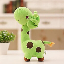 Universal Mignonne peluche girafe molle chère poupée (vert) 