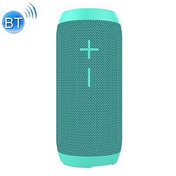 Wewoo Enceinte Bluetooth étanche vert mini haut-parleur sans fil portable de lapin, micro intégré, soutien AUX / main appel gratuit / FM / TF 