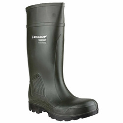 Dunlop Grüner Purofort Professioneller Gummistiefel mit voller Sicherheit 