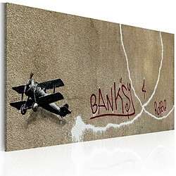 Paris Prix Tableau Imprimé Avion de l'Amour - Banksy 40x60cm