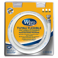 Tuyaux de gaz butane/propane caoutchouc 10ans 1m50 - tbc158 - WPRO TUYAU GAZ BUTANE 1.5 METRE pour INSTALLATION W-PRO - 481981729052