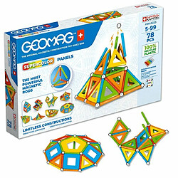 Ludendo Geomag Supercolor Panels 78 Pièces