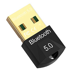 USB Bluetooth adaptateur pour PC 5.0 Bluetooth Dongle récepteur prise en charge pour Windows 10/8.1/8/7/XP pour ordinateur de bureau souris clavier