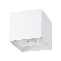 Sollux Downlight carré minimaliste monté en surface blanc 1x GU10