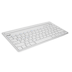 Clavier sans fil QWERTY Blanc LinQ, Compatible iOS / Android / Windows