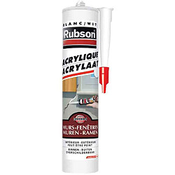 RUBSON - Mastic acrylique pour maçonnerie Blanc - 280 ml