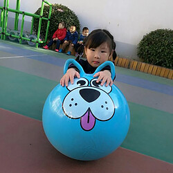 18 ""dessin animé saut bounce space hopper ball enfants jouet en plein air gonflable rouge