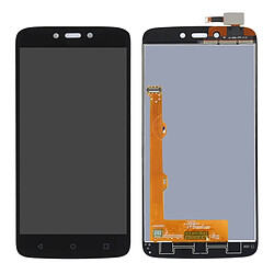 Wewoo Pour Motorola Moto C Plus noir Ecran LCD + Tactile Pièce détachée