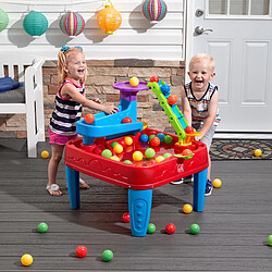 Step2 Discovery Ball Table d'eau avec balles | Table de Jeu Enfant a Eau avec 13 Accessoires | Table d'activité / Jouet pour Le Jardin pas cher