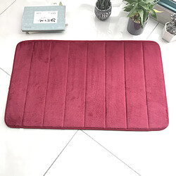 LUUCOZK Tapis de bain antidérapants absorbants à séchage rapide, décoration de salle de bain, liqueur-40x60cm 