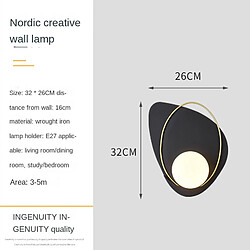 Avis Universal Lampe murale à LED dorée de 5W Chambre à coucher Chevet Apprentissage Balcon Allée Lampe murale à LED (Lampe thermique)