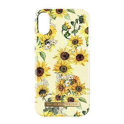 Coque Apple iPhone X et XS Sunflower Lemonade Ideal of Sweden jaune 