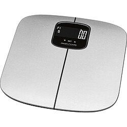 Pèse Personne Electronique Balance BMI Graisse Eau Calories Muscle, , Argent, Proficare, PW 3006 