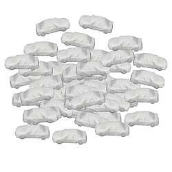 50 Pcs 1: 500 Miniature Table De Sable Modèle Parking Parc Paysage Rue Disposition Décor